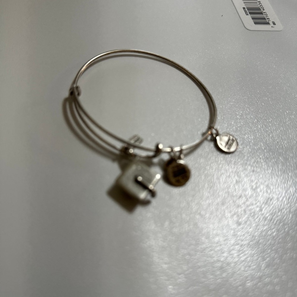 Alex and Ani Graduation charm Silver Charm Bangle Bracelet
